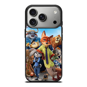 ZOOTOPIA CHARACTER iPhone 17 Pro Case Cover ZOOTOPIA CHARACTER iPhone 17 Pro Case Cover