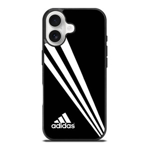 ADIDAS STRIPE BLACK iPhone 17 Case Cover