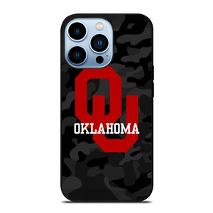 OKLAHOMA SOONERS CAMO iPhone 13 Pro Max Case Cover