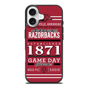 ARKANSAS RAZORBACKS 1871 iPhone 17 Case Cover