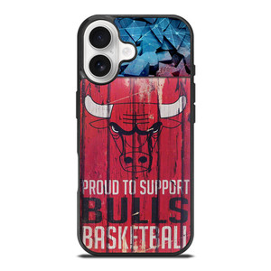 CHICAGO BULLS PROUD iPhone 17 Case Cover
