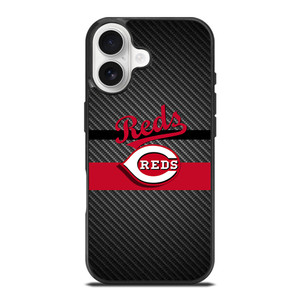 CINCINNATI REDS CARBON iPhone 17 Case Cover