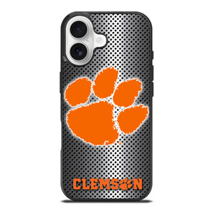 CLEMSON TIGERS METAL iPhone 17 Case Cover
