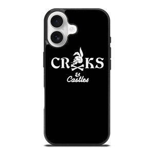 CROOKS AND CASTLES SKULL iPhone 17 Case Cover
