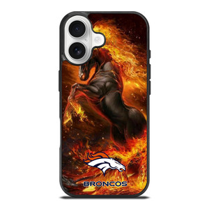 DENVER BRONCOS HORSE iPhone 17 Case Cover