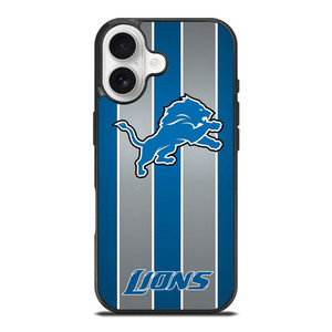 DETROIT LIONS STRIPE iPhone 17 Case Cover