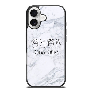 DOLAN TWINS MARBLE LOGO iPhone 17 Case Cover