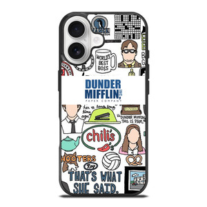 DUNDER MIFFLIN COLLAGE iPhone 17 Case Cover
