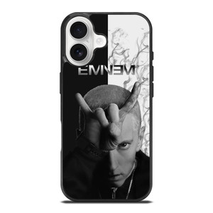 EMINEM RAPPER BLACK WHITE iPhone 17 Case Cover