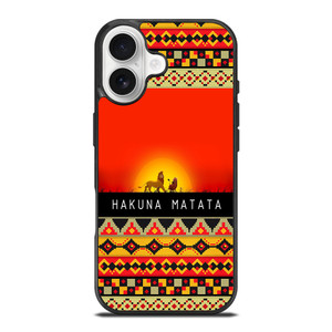 HAKUNA MATATA LION KING AZTEC 1 iPhone 17 Case Cover