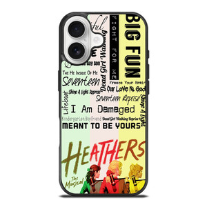 HEATHERS BROADWAY MUSICAL ROCK iPhone 17 Case Cover