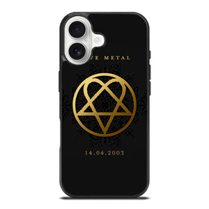 HIM BAND GOLD LOGO iPhone 17 Case Cover