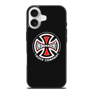 INDEPENDENT TRUCK COMPANY LOGO CARBON iPhone 17 Case Cover