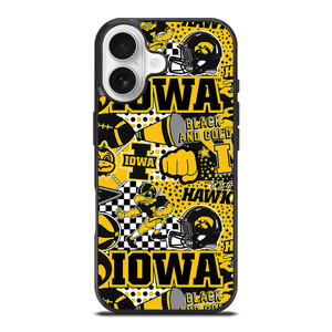 IOWA HAWKEYES COLLAGE iPhone 17 Case Cover
