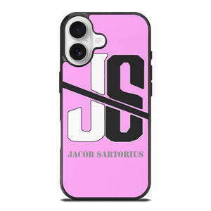 JACOB SARTORIUS PINK LOGO iPhone 17 Case Cover