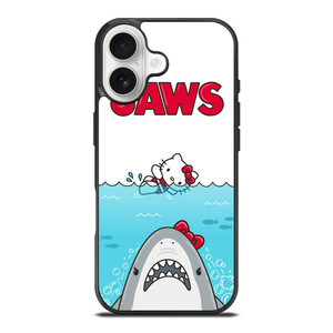 JAWS SHARK HELLO KITTY iPhone 17 Case Cover