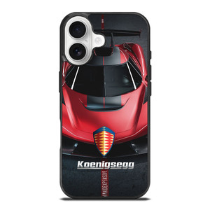 KOENIGSEGG RED CAR iPhone 17 Case Cover