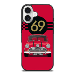 MINI COOPER RED 69 iPhone 17 Case Cover