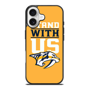 NASHVILLE PREDATORS STAND WITH US iPhone 17 Case Cover
