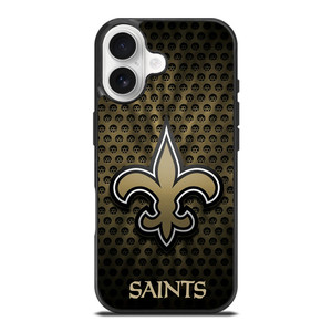 NEW ORLEANS SAINTS METAL iPhone 17 Case Cover