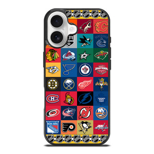 NHL ALL LOGO TEAM iPhone 17 Case Cover