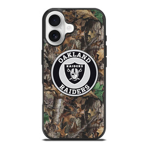 OAKLAND RAIDERS TREE CAMO iPhone 17 Case Cover