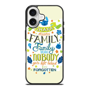 OHANA MEANS FAMILY iPhone 17 Case Cover