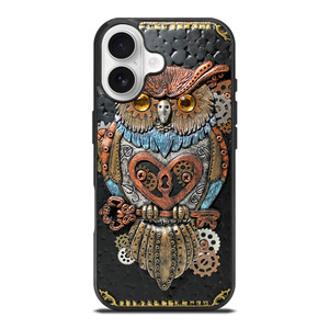 OWL STEAMPUNK BOOK iPhone 17 Case Cover