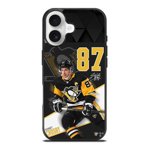 PITTSBURGH PENGUINS SIDNEY CROSBY 87 iPhone 17 Case Cover