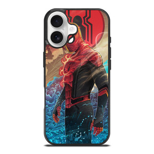 SPIDERMAN FLAME iPhone 17 Case Cover