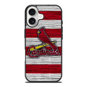 ST LOUIS CARDINALS WOODEN iPhone 17 Case Cover