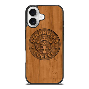 STARBUCKS COFFEE WOODEN iPhone 17 Case Cover
