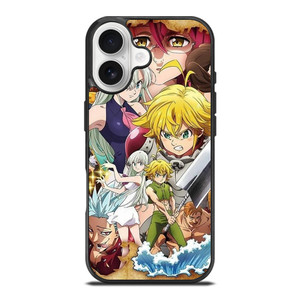 THE SEVEN DEADLY SINS COLLAGE iPhone 17 Case Cover