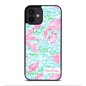 LILLY PULITZER SUMMER LOBSTER iPhone 12 Mini Case Cover LILLY PULITZER SUMMER LOBSTER iPhone 12 Mini Case Cover