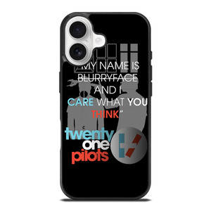 TWENTY ONE PILOTS SHOOT LYRICS iPhone 17 Case Cover