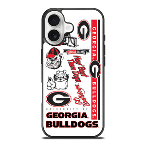 UGA GEORGIA BULLDOGS COLLAGE iPhone 17 Case Cover