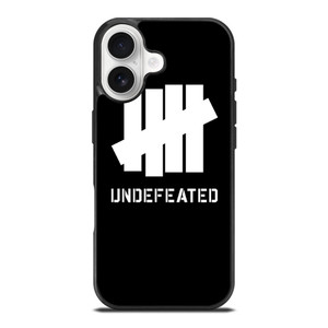 UNDEFEATED BLACK LOGO iPhone 17 Case Cover