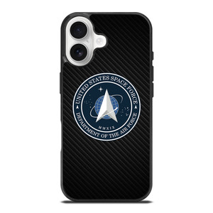 UNITED STATES SPACE CORPS USSC CARBON LOGO iPhone 17 Case Cover