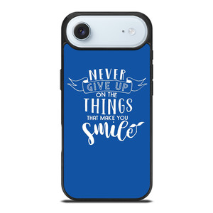 NEVER GIVE UP QOUTE iPhone Air Case Cover