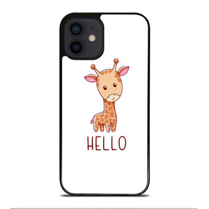 GIRAFFE HELLO iPhone 12 Mini Case Cover