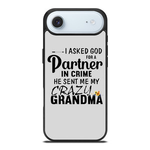 PARTNER IN CRIME GRANDMA 1 iPhone Air Case Cover