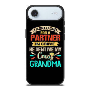 PARTNER IN CRIME GRANDMA 3 iPhone Air Case Cover