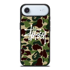 STUSSY BAPE CAMO iPhone Air Case Cover