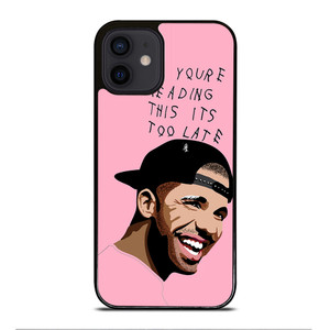 DRAKE RAPPER PINK iPhone 12 Mini Case Cover