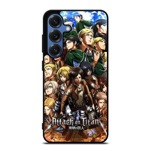 ATTACK ON TITAN CHARACTER Samsung Galaxy S26 Case Cover
