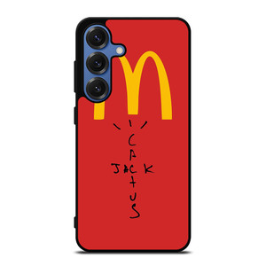 CACTUS JACK TRAVIS SCOTT MCDONALD'S LOGO Samsung Galaxy S26 Case Cover