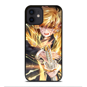 DEMON SLAYER ZENITSU AGATSUMA iPhone 12 Mini Case Cover DEMON SLAYER ZENITSU AGATSUMA iPhone 12 Mini Case Cover