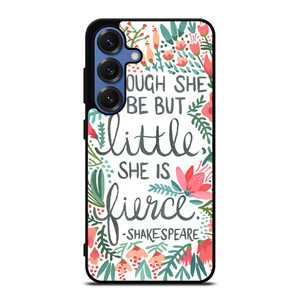 FLORAL SHAKESPEARE QUOTE Samsung Galaxy S26 Case Cover