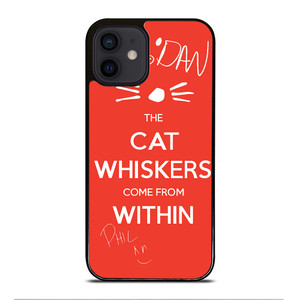 DAN AND PHIL THE WHISKERS 1 iPhone 12 Mini Case Cover DAN AND PHIL THE WHISKERS 1 iPhone 12 Mini Case Cover