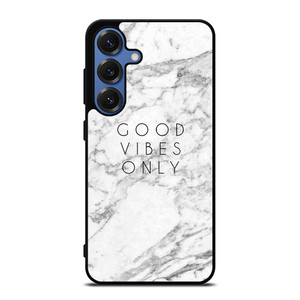 GOOD VIBES ONLY MARBLE Samsung Galaxy S26 Case Cover